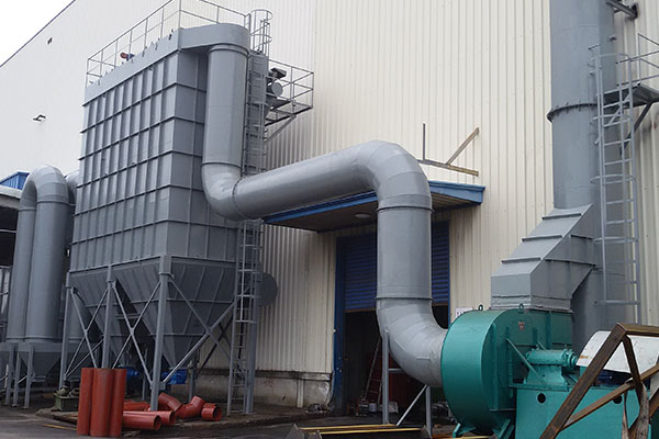 2012 Shanghai Pulse Bag Dust Collector / Filter Project Case