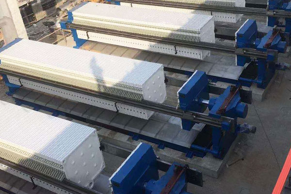 2015 China Plate Filter Press Project Case